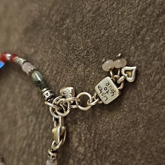 BRIGHTON Listen to Your Heart Beaded  Bracelet - Picture 3 of 11